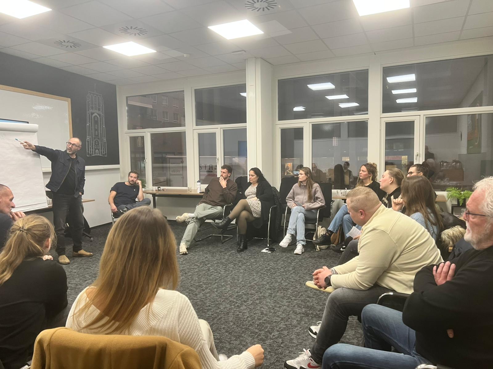 Team Forensisch volop in training